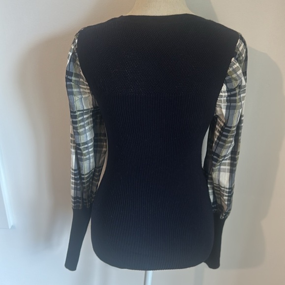 Veronica Beard Mixed Media Sweater - Picture 10 of 12